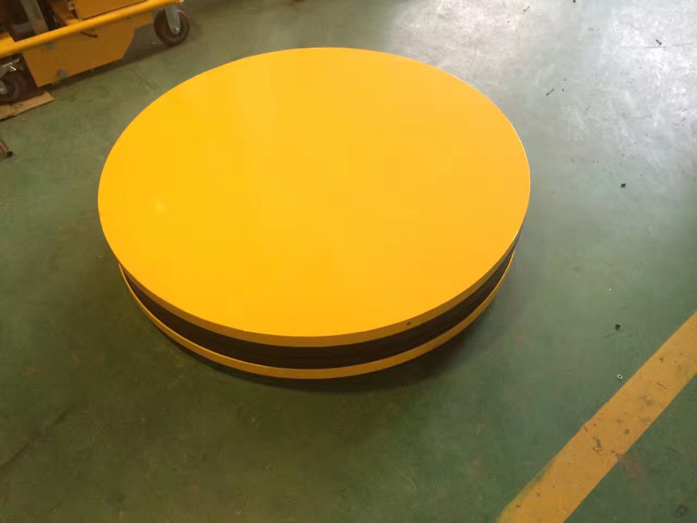 SP spring actualted rotating level table